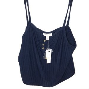 Topshop crop top us size 10